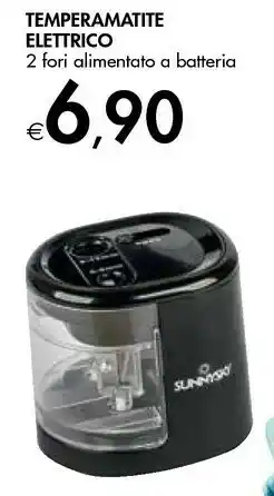 Bennet Temperamatite Elettrico 2 Fori Alimentato A Batteria offerta