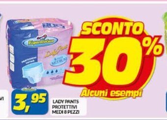 Lady Pants Protettivi Medi 8 Pezzi