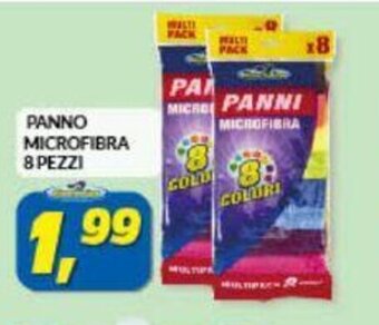 Panno Microfibra 8 Pezzi