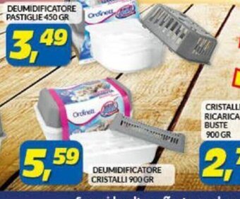 Risparmio Casa Deumidificatore Cristalli 900 gr offerta