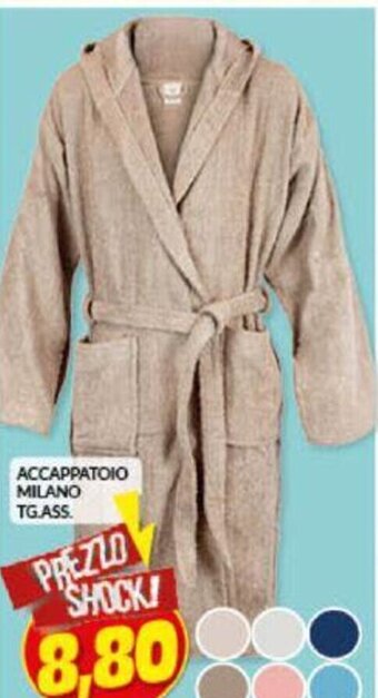 Risparmio Casa Accappatoio Milano TG. ASS offerta