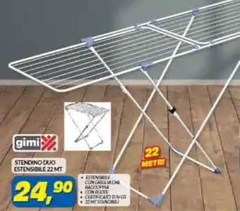 Stendino Duo Estensibile 22 MT