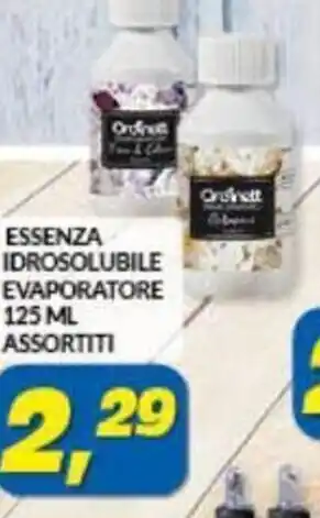 Essenza Idrosolubile Evaporatore 125 ML Assortiti