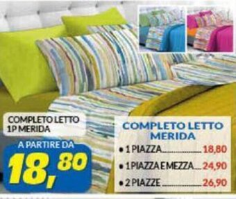 Risparmio Casa Completo Letto 1P Merida offerta