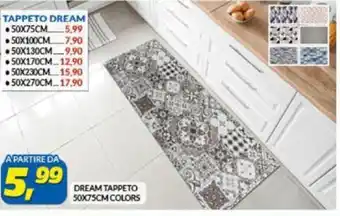 Risparmio Casa Dream Tappeto 50 x 75 CM Colors offerta