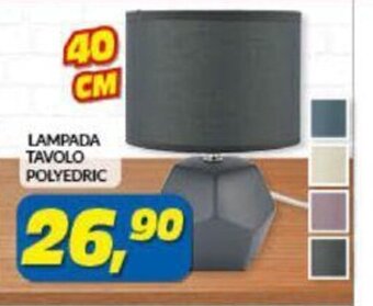 Lampada Tavolo Polyedric