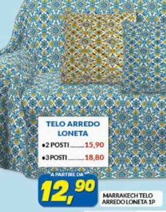 Risparmio Casa Marrakech Telo Arredo Loneta 1P offerta