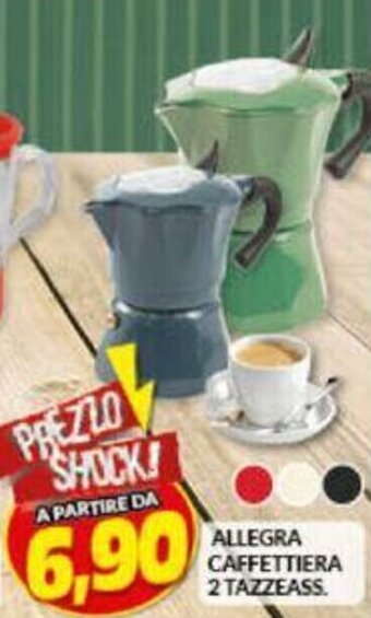 Allegra Caffettiera 2 Tazzeass