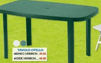 Risparmio Casa Tavolo Otello Bianco 140 x 80 CM offerta