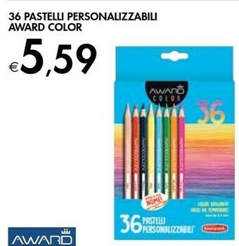 Bennet Award Color 36 Pastelli Personalizzabili offerta