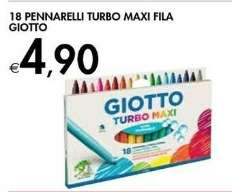 Bennet Giotto Giotto 18 Pennarelli Turbo Maxi Fila offerta