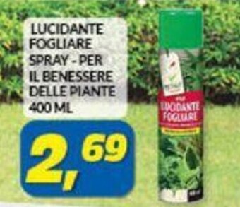 Risparmio Casa Lucidante Fogliare Spray Per Il Benessere Delle Piante 400 ML offerta