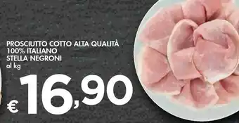 Bennet Negroni Cotto Stella Prosciutto Cotto Alta Qualità offerta