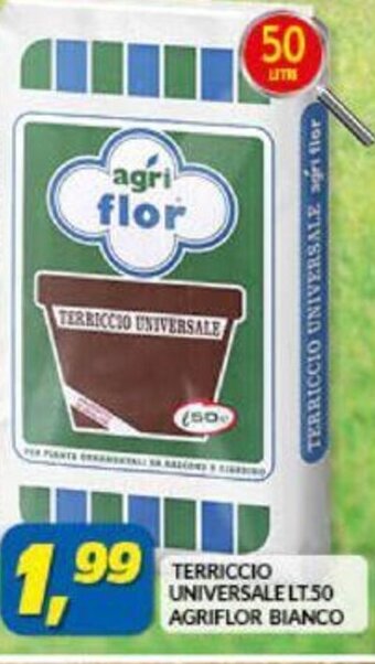Terriccio Universale LT 50 Agriflor Bianco