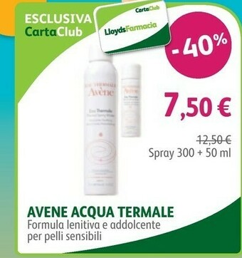 Lloyds Farmacia Avene Acqua Termale Spray offerta