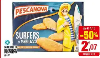 Iperal Pescanova Surfers Di Merluzzo offerta