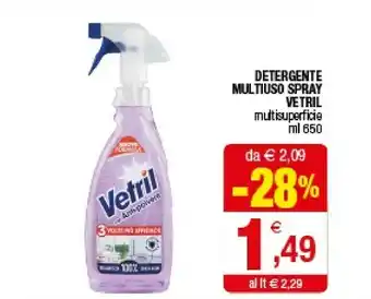 Iperal Vetril Detergente Multiuso offerta
