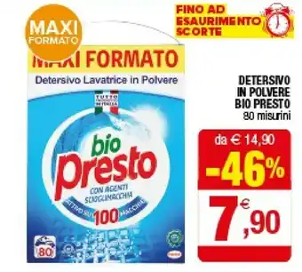 Iperal Bio Presto Detersivo In Polvere offerta