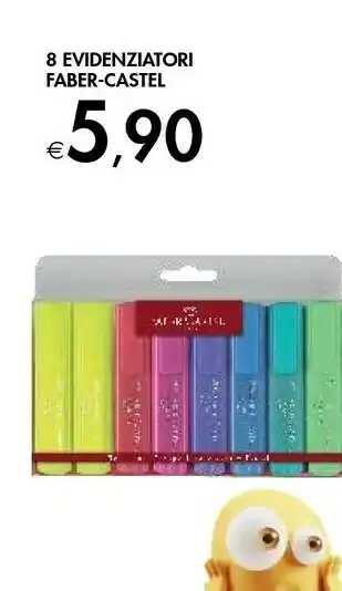 Bennet Faber castel 8 Evidenziatori offerta