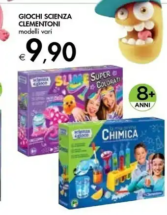 Bennet Clementoni Giochi Scienza offerta