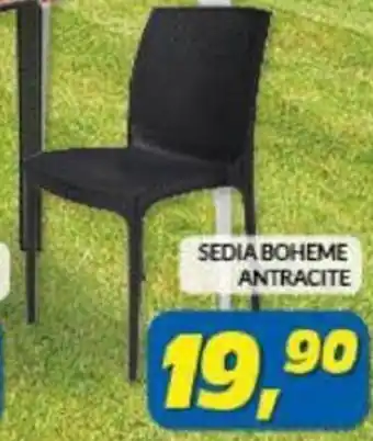 Risparmio Casa Sedia Boheme Antracite offerta