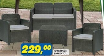 Risparmio Casa Set Rattan Sorrento offerta
