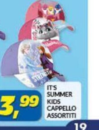 Risparmio Casa It's Summer Kids Cappello Assortiti offerta