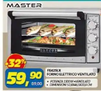 FE425LX Forno Elettrico Ventilato