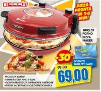 NKQL32 Forno Pizza Maker