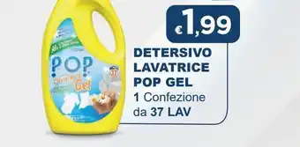 Detersivo lavatrice pop gel 37 lav