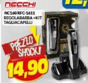 necchi Regolabarba + Kit Tagliacapelli