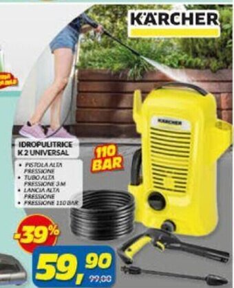Karcher Idropulitrice K 2 Universal