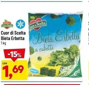DPiù Cuor di scelta bieta erbetta 1kg offerta