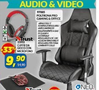 Poltrona Pro Gaming & Office
