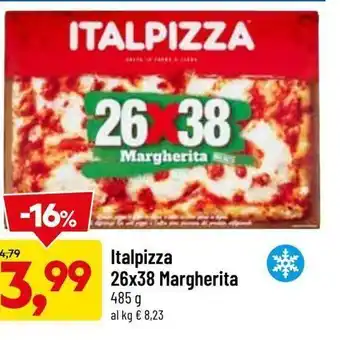DPiù Pizza margherita italpizza offerta