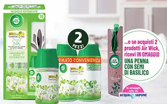 Una Penna Con Semi Di Basilico 2 Pezzi