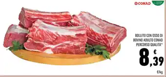 Conad Conad Bollito con Osso di Bovino Adulto Percorso Aqualita'' offerta