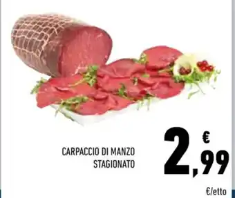 Carpaccio Di Manzo Stagionato