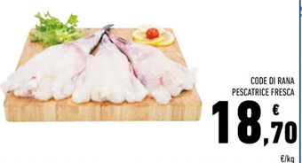 Conad Code di Rana Pescatrice Fresca offerta
