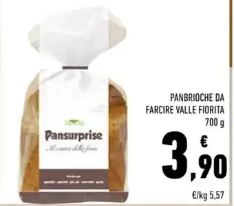 Conad Panbrioche da Farcire Valle Fiorita 700 g offerta
