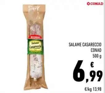 Conad Conad Salame Casareccio 500 g offerta
