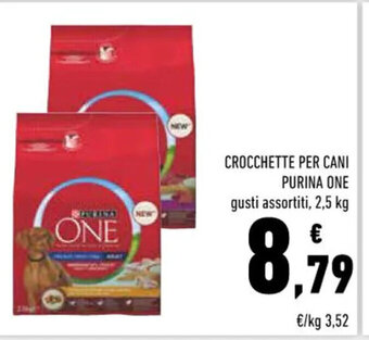 Conad Purina One Crocchette Per Cani 2,5 kg offerta