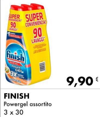 Iper Tosano Finish Powergel assortito 3 x 30 offerta
