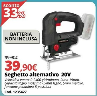Seghetto Alternativo 20V
