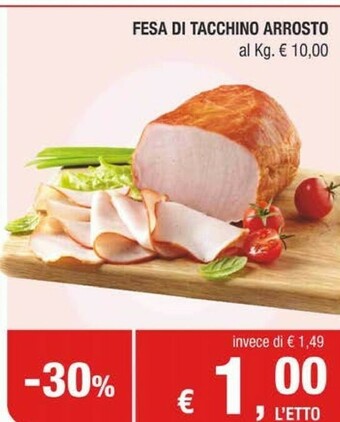 Crai Fesa Di Tacchino Arrosto offerta
