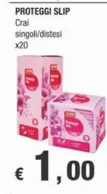 Crai Crai Proteggislip Singoli offerta