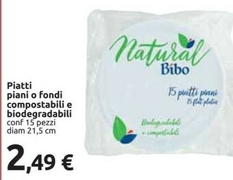 Carrefour Piatti di plastica offerta