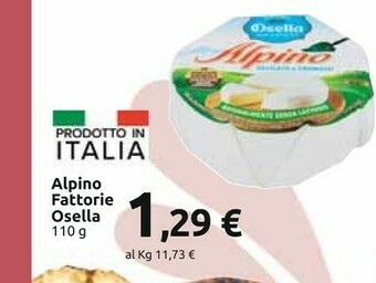 Carrefour Alpino Formaggio offerta