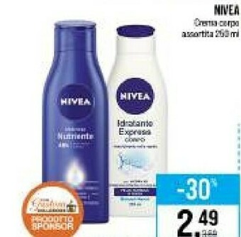 Caddy's Nivea Crema corpo offerta