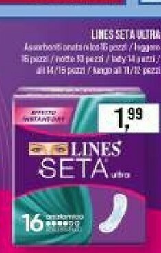 Caddy's Lines Assorbenti lines offerta